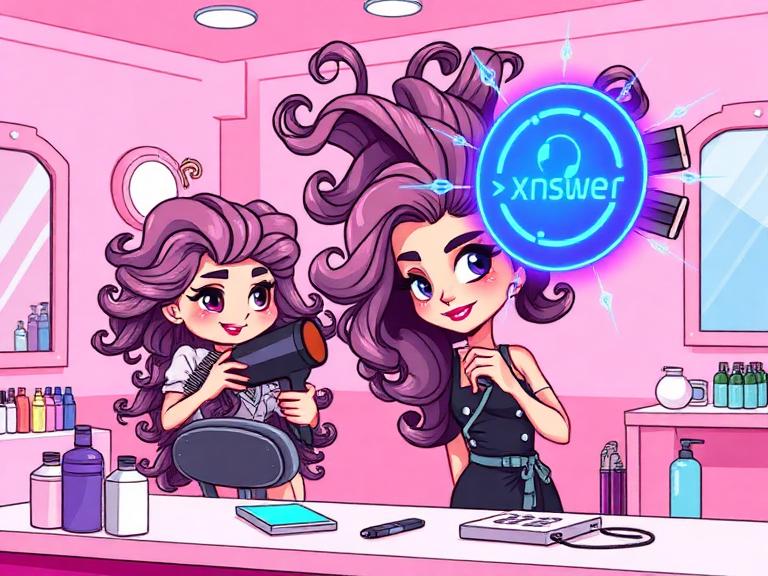 Salon — Xnswer saves the missed call